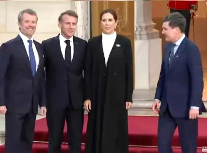 Nicușor Dan, gafă de protocol în Danemarca/FOTO: Captură video