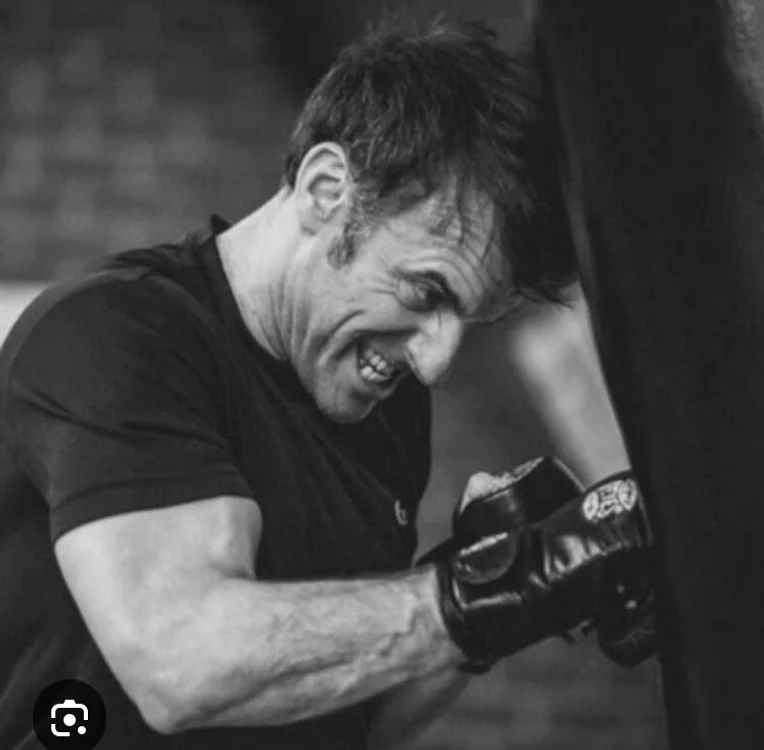 Emmanuel Macron, antrenamet de box/FOTO:X