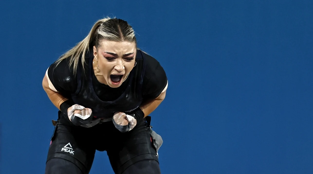 Mihaela Cambei, deasupra tuturor. Foto EPA EFE