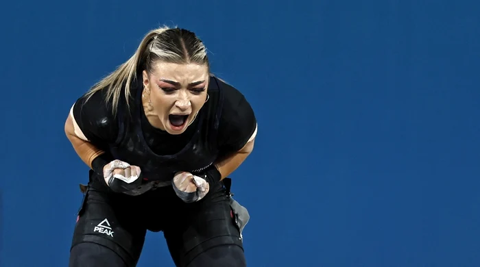 Mihaela Cambei, deasupra tuturor. Foto EPA EFE