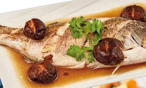 biban de mare cu ciuperci jpg