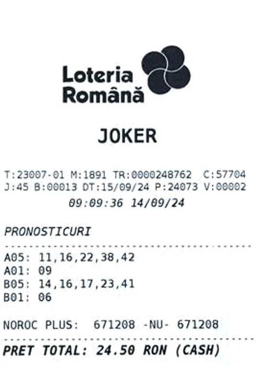 Biletul câștigator la Joker, extragerea din 15 septembrie 2024