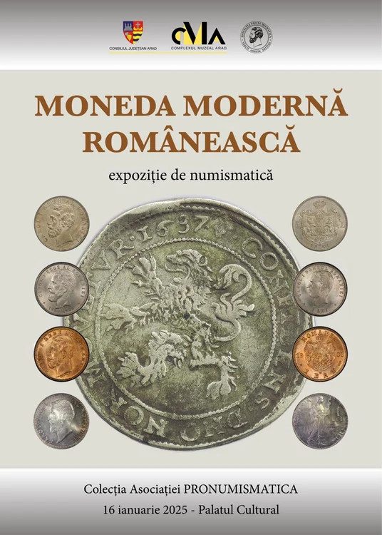„Moneda Modernă Românească” -  expoziție de numismatică la Arad