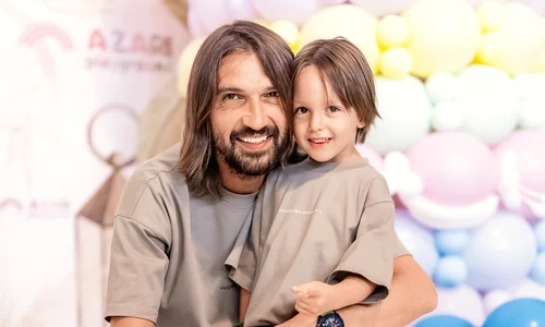 Dan Alexa și băiatul lui, Arkan   FOTO  Ștefan Ovidiu (1) jpg