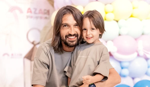 Dan Alexa și băiatul lui, Arkan   FOTO  Ștefan Ovidiu (1) jpg