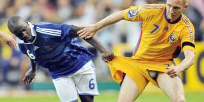 Lassana Diarra s-a duelat cu Ghioane în precedenta confruntare Franţa - România