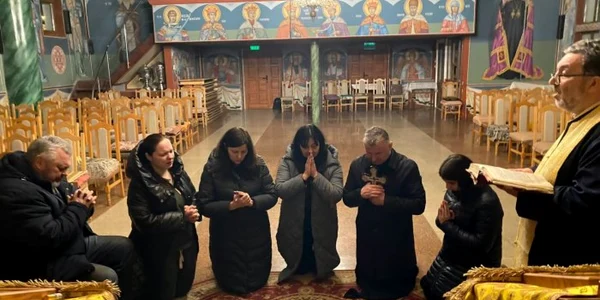 calarasi refugiati in biserica FOTO Protopopiatul Călăraşi