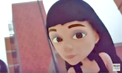 Scenă din videoclipul  ”Cupidon”  jpeg
