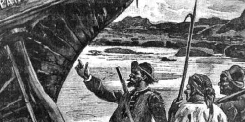 Ilustraţie din volumul „Un bilet de loterie. Farul de la capătul lumii“, de Jules Verne 