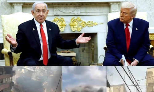 netanyahu trump foto Facebook/ Occupy democrats