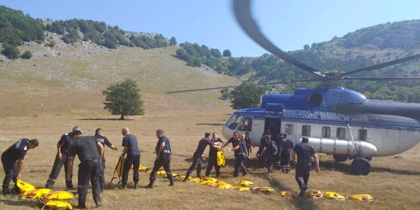 pompieri incendiu domogled FOTO ISU Drobeta