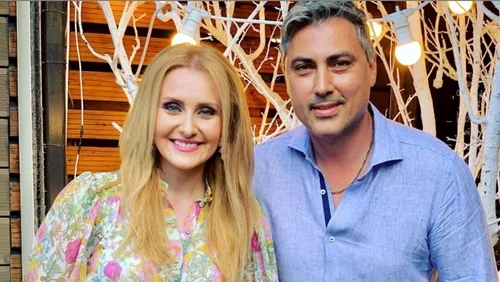 Alina Sorescu și Alexandru Ciucu, pe vremea când erau soț și soție. FOTO: Facebook