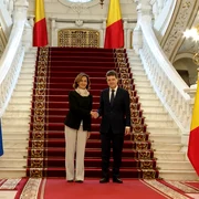 Nicușor Dan primește o delegație a Comisiei de la Veneția, la Palatul Cotroceni