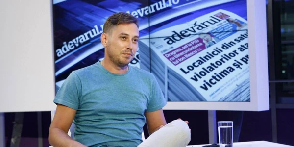 Dan Popescu la Adevarul Live FOTO Eduard Enea 