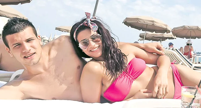 Şi-a dus iubita pe Coasta de Azur