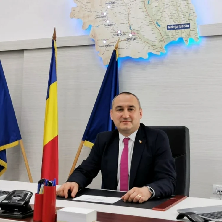Ailenei Sorin Gabriel, prefectul judeţului Bacău FOTO: Facebook