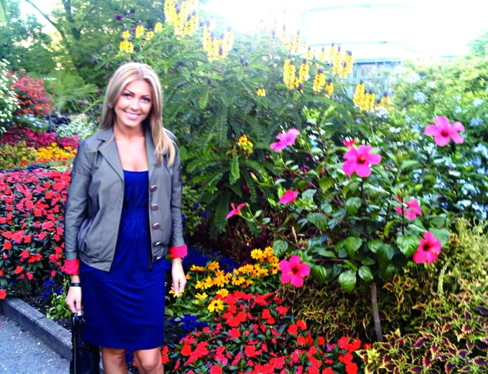 Într-o vacanţă în Stuttgart,  la grădina botanică