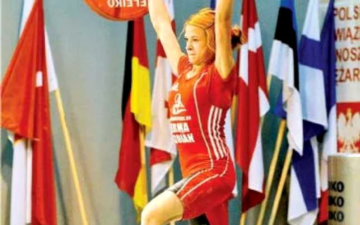 Laura Pricop, campioană europeană la haltere