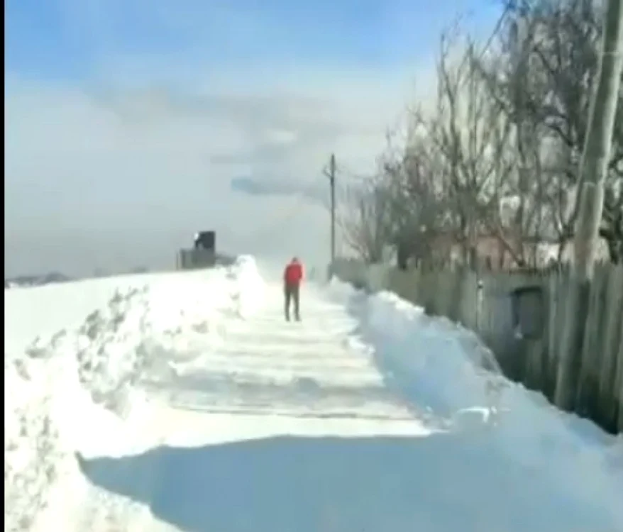 Iarna nu se dă dusă în Vrancea