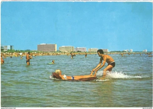 Litoralul românesc la Marea Neagră  Sursa ilustrate din anii 70 si 80 Delcampe (19) jpg