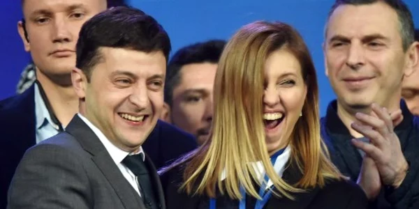 Zelenski si nevasta sa FOTO AFP