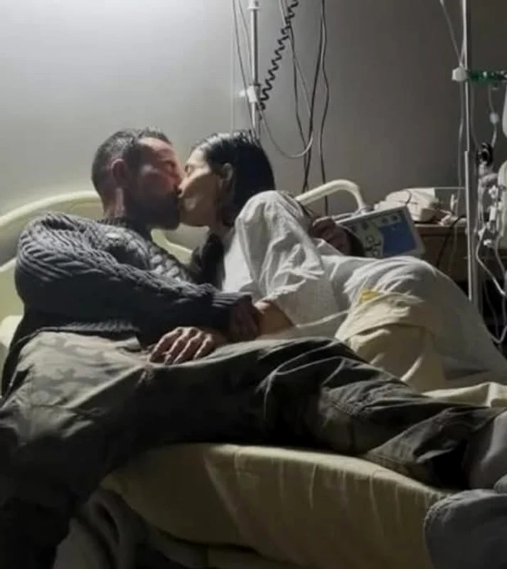 Andreea Sasu și Philipp Plein, la spital foto: Facebook 
