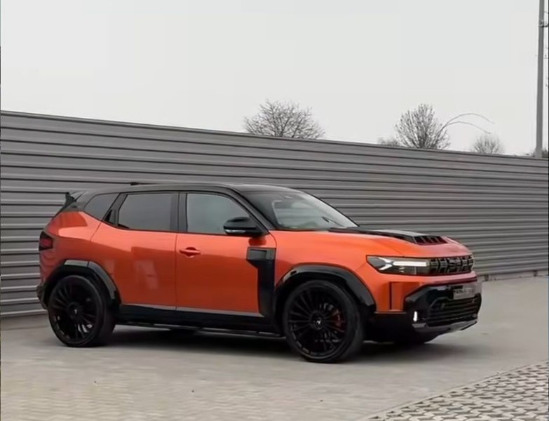 Cum arată Dacia Duster modificată devenită virală pe Instagram: 1 milion de vizualizări în câteva zile