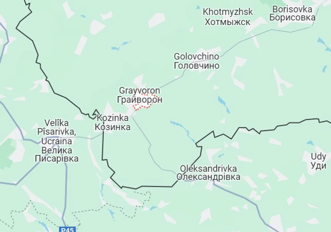 Districtul Graivoron Captură Google Maps
