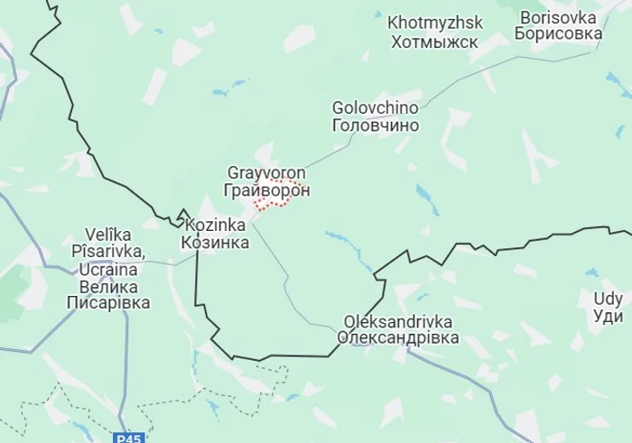 Districtul Graivoron Captură Google Maps