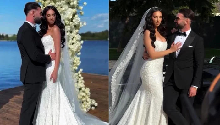 Ce preparat spectaculos au avut invitații pe mese la nunta lui Dorian Popa / foto: colaj Click!