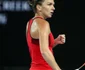 Simona Halep în partida contra danezei Caroline Wozniacki de la Australian Open 2018 FOTO Guliver / Getty Images / Clive Brunskill