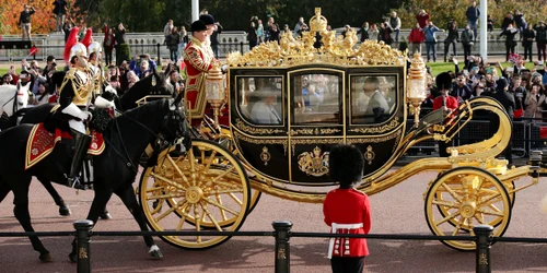 Diamond Jubilee State Coach Caleașca de stat de la Jubileul de diamant al reginei Foto AFP 1 jpg