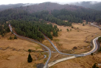 Pista de biciclete de la Vadu Dobrii  Foto Daniel Guță ADEVĂRUL (6) JPG