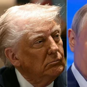 Donald Trump si Vladimir Putin FOTO AFP