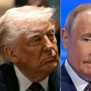 Donald Trump si Vladimir Putin FOTO AFP