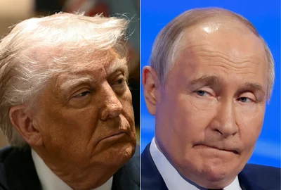 Donald Trump si Vladimir Putin FOTO AFP