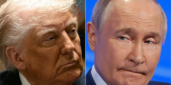 Donald Trump si Vladimir Putin FOTO AFP