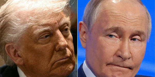 Donald Trump si Vladimir Putin FOTO AFP