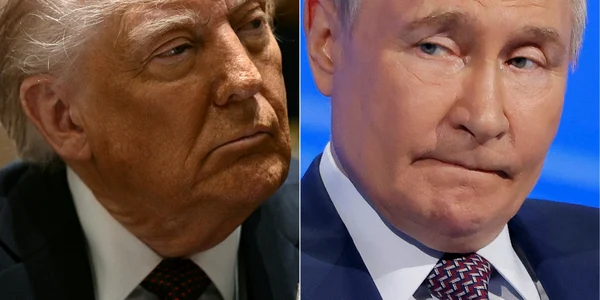 Donald Trump si Vladimir Putin FOTO AFP