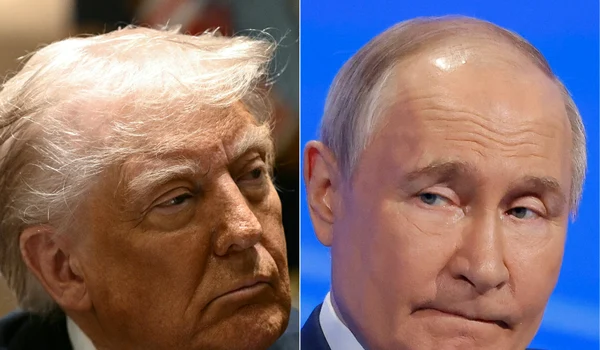 Donald Trump si Vladimir Putin FOTO AFP