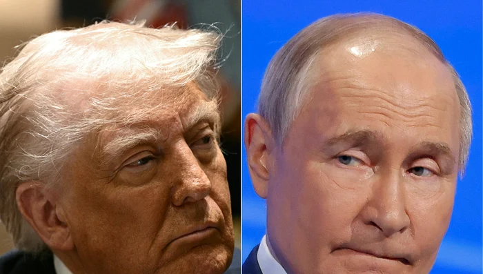 Donald Trump si Vladimir Putin FOTO AFP