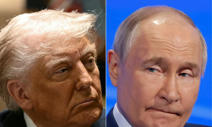 Donald Trump si Vladimir Putin FOTO AFP