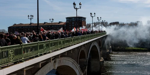 Proteste în Franța FOTO Profimedia 