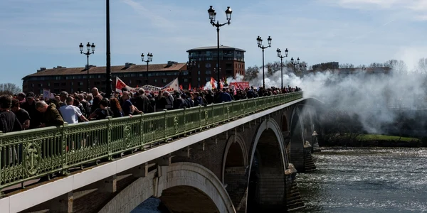 Proteste în Franța FOTO Profimedia 