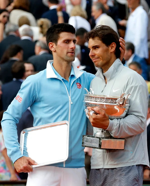 Novak Djokovic l-a felicitat pe Rafa pentru performanţa istorică pe care a reuşit-o