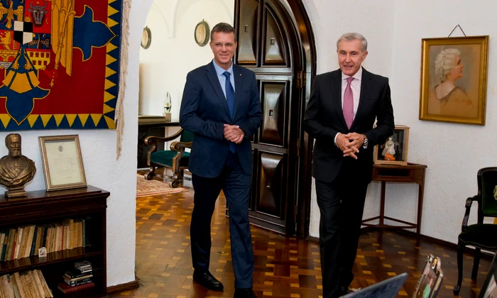 Majestatea Sa Margareta și Principele Radu cu Liviu Moșteanu   FOTO Daniel Angelescu, Casa Majestății Sale (3) jpeg