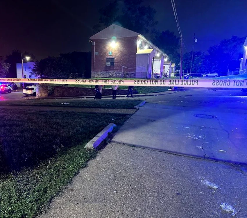 Împușcături în masă, în Baltimore FOTO Twitter Police Baltimore