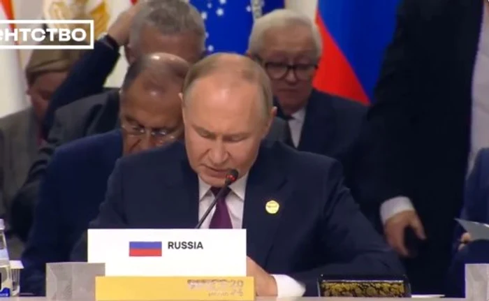 Putin s-a bâlbâit încercând să pronunțe numele lui Erdogan/FOTO: X