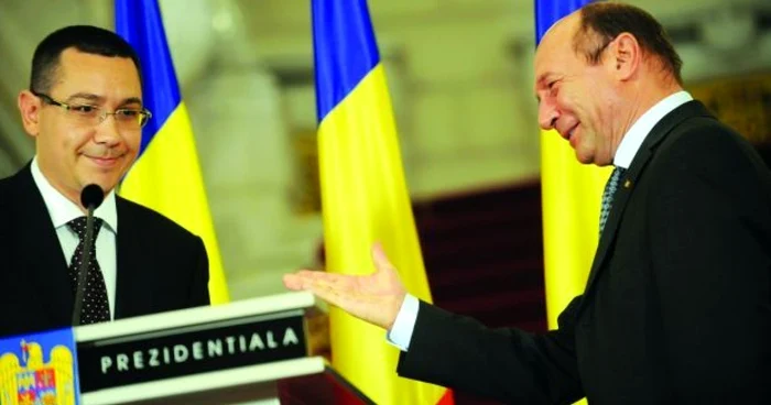 Victor Ponta şi Traian Băsescu s-au menajat în ultima perioadă. FOTO: Adevărul