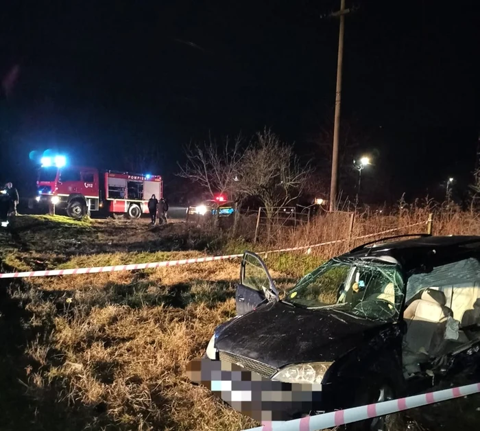 Accidentul a avut loc pe strada Morii din comuna PloscaFoto: News.ro